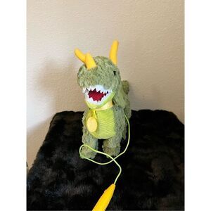 Animatronics Triceratops Dinosaur 14x18-Roars, Walks, Moves, Eyes Light Up-